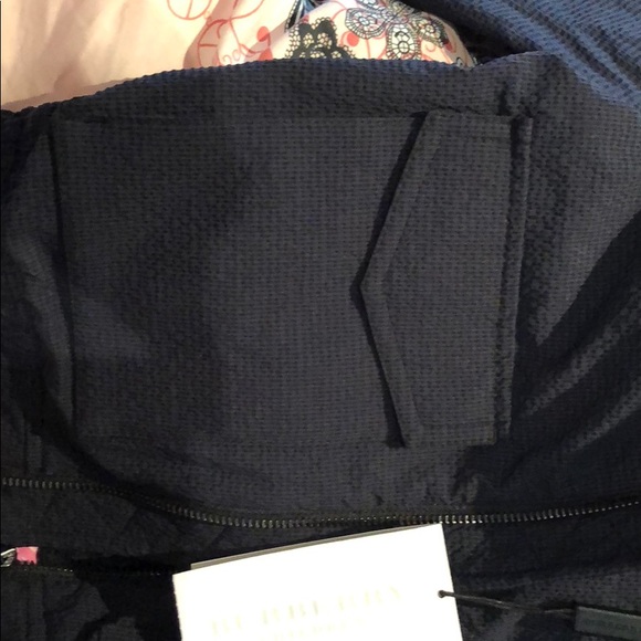 Authentic Burberry Jacket! Navy Color - Picture 5 of 8